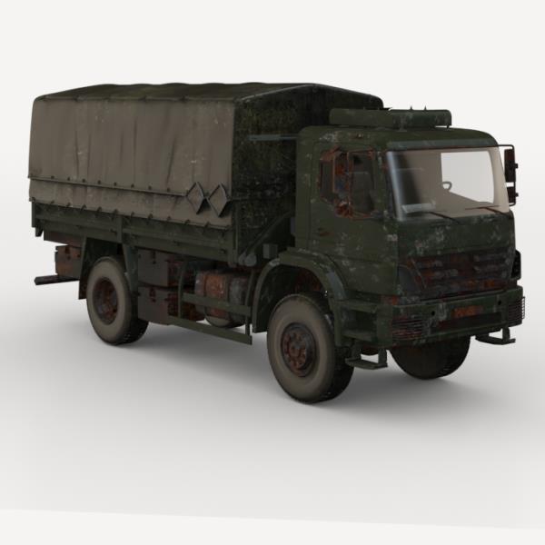 Military truck - دانلود مدل سه بعدی کامیون نظامی - آبجکت سه بعدی کامیون نظامی - دانلود مدل سه بعدی fbx - دانلود مدل سه بعدی obj -Military truck 3d model free download  - Military truck 3d Object - Military truck OBJ 3d models -  Military truck FBX 3d Models - 